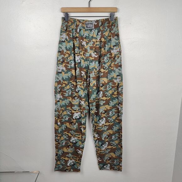 California‎ Crazee Wear Style 500 Camo Muscle Baggy Pants Mens Medium NWT 90s - Picture 1 of 11